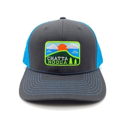 Chattanooga Fall Trees Lookout Mountain Embroidered Logo Hat With Adjustable Strap Cotton Sweatband