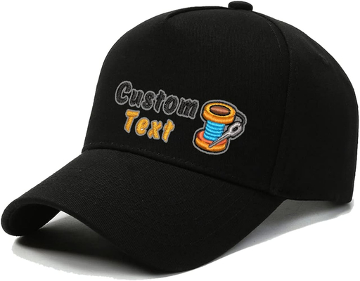 Custom 5 Panel Embroidered Baseball Hats Soft Baseball Cap Custom Personalized Text Logo