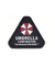 Triangular Umbrella Corp Custom Rubber Patches Sew On Security PVC Patch