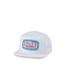 OEM Men Snapback Cap Salty Rodeo White With Woven Logo Patch Designer Hats