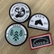 Custom Design Woven Label Shoulder Patches For Clothing Hats