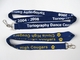 Customized Logo Printed Lanyard With Silk Screen Printing And Fast UPS Shipping