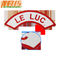 Morale Hook Loop LE LUC Custom Embroidered Patch Customized Logo For Uniform