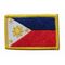 Philippines Flag Merrow Border Embroidery Patch 9 Colors