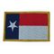 TEXAS Flag Iron On Velcro Embroidery Patches For Clothes