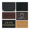 PMS Faux Custom Leather Labels Clothing Handbag Tagger Vegan Merrow Border