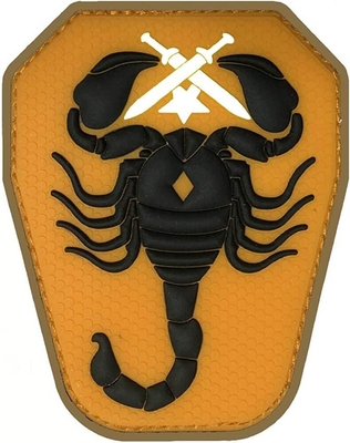 Morale PVC Rubber Patches Custom Scorpion Military Army Tactical Patch