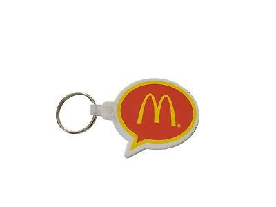 Vintage McDonalds Golden Arches Rubber Keychain Silicone Rubber Keychain