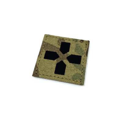 Reflective Fabric Cross Medical IR Patch Multicam Tactical Patches