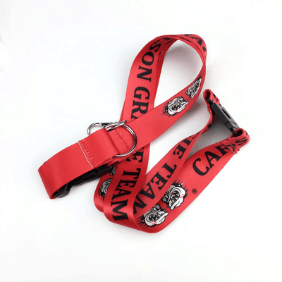 100 Lanyard Polyester Logo Printed Lanyard with Metal Hook and Western Union Payment