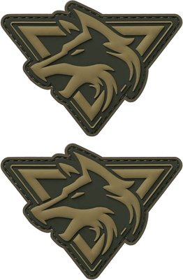 WYNEX Morale Patch Of Wolf Eco - Friendly Of Army Military Hats With Morale PVC Patch