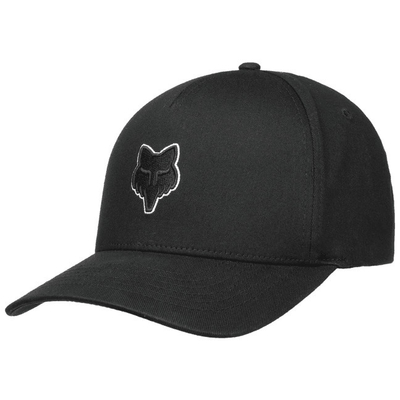 Uni Logo Head Flexfit Cap By FOX Embroidered Logo Cap With Cotton Sweatband And Brim