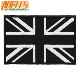 Tactical British Union Jack Embroidered Patch England Flag UK Great Britain Morale Applique Fastener Hook Loop Emblem