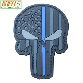 Rubber Tactical Morale PVC Patch 3D Logo Personalized Eco Friendly For Hats