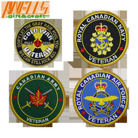 Military Flag Velcro Backing Iron On Embroidery Patch