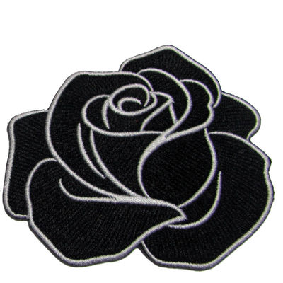 Twill Fabric Heat Cut Border Clothing Embroidery Patches