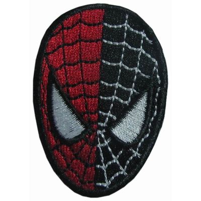 Heat Cut Twill Fabric Assorted Embroidered Patches Backing