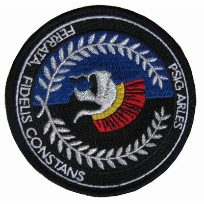 Merrow Border 12C Twill Fabric Embroidered Badges Iron On Backing