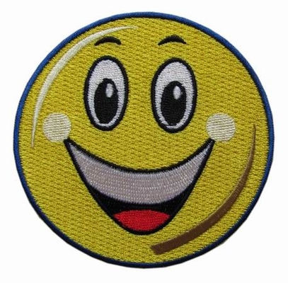 Durable Custom Woven Patches No Minimum Text Logo For Cloths