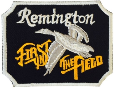 Remington Fire Arms Iron On Embroidery Patch For Clothes 9x6cm