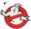 Ghostbusters No Ghosts Custom Embroidered Patch Iron On / Sew On Badge Movie Logo Applique