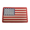 Custom Flag Logo Soft PVC Rubber Patches US Army Military 3D Patches For Uniforms
