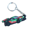 Promotional Custom Soft PVC Rubber Keychain Car Shaped Personalized
