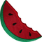 Watermelon Embroidered Iron On Patches Fruit Badge Embroidery Crafts Applique