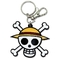 Custom Size PMS Color PVC Rubber Keyring Skull Rubber Silicone Keychain