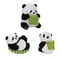 Cute Cartoon Panda 7C Iron On Embroidery Patch For Jacket Clothing