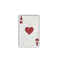 Ace of Hearts Custom Embroidered Patch Vegas Poker Blackjack