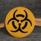 3D Rubber PVC Patches Biohazard Nuclear Radiation Warning Tactics
