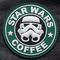 3D Custom Military Patch STAR WARS And COFFEE Army Green PVC Patches