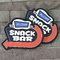 Custom Made PVC Iron On Patch Aloha Snack Bar PVC Morale Patches