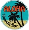 Hawaii Bar Iron Sew On Patch Clothes Palm Trees Hawaiian Beach Embroidered Badge