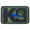 K9 Dog Morale PVC Patch Military Tactical Emblem Badges Hook Back Rubber Patch