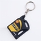 PVC Promotional Silicone Rubber Keychain Shell Custom Logo Printing