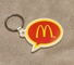 Vintage McDonalds Golden Arches Rubber Keychain Silicone Rubber Keychain