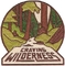 Craving Wilderness Patch Fully Embroidered Iron/Sew custom Embroidered Patch for Garments Individual Packaging