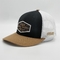 Pre-Curved Brim Embroidered Logo Hat With High Profile Crown