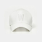 Baseball Cap Style White Embroidered Logo Cap With Logo Adjustable Strap Closure