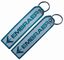 Durable Remove Before Flight Keychain Cool Embroidered Keychain Tag