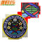 Twill Fabric Custom Mission Embroidery Patch Heat Press Back For Garments Hats