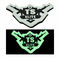 3D Custom Soft PVC Patch , OEM Logo Rubber Morale Patches For Military Units