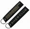 Flight Crew Fabric Washable Embroidered Key Tags