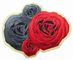 Flower Twill Fabric 100% Embroidery Iron On Patch