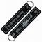 Flight Lanyard Polyester Thread Embroidered Keychain Tag