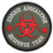 Twill 75% Embroidered Badge Patches Zombie Apocalypse Response Team