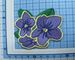 Polyester Background 10C Color Uniform Embroidery Patch Flower Pattern