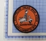 Twill Embossed Iron On Embroidery Patch 12C 3d Badges Merrow Border
